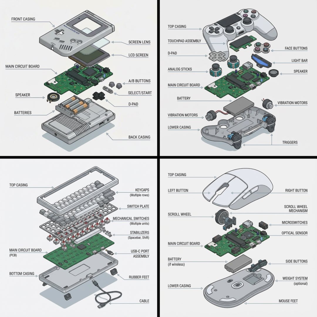 Technical Exploded Image