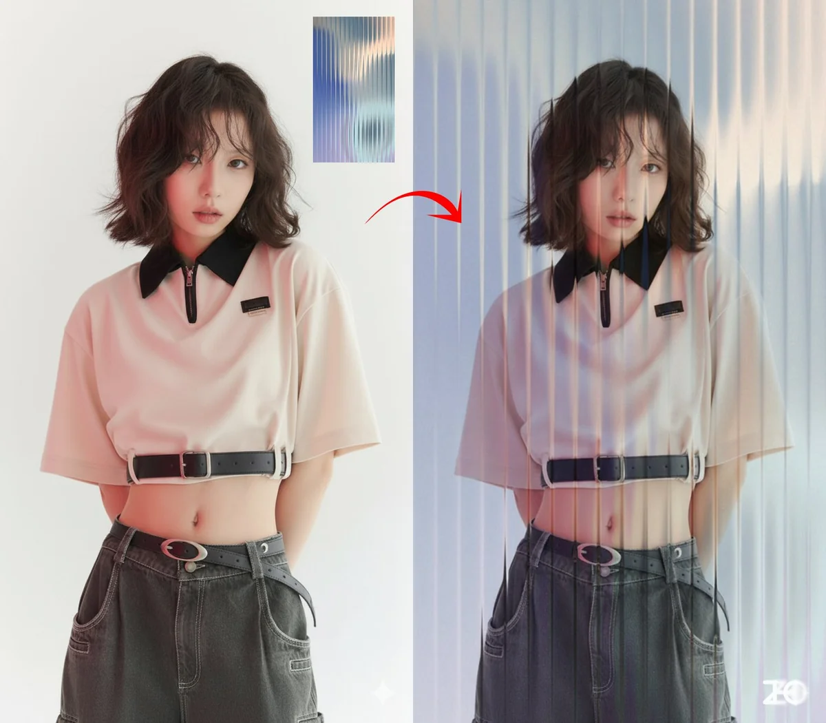 Double Exposure Overlay Effect