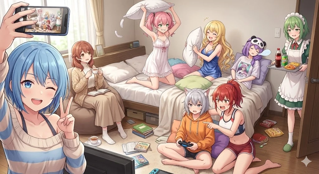 Fashion Woman Macro Image