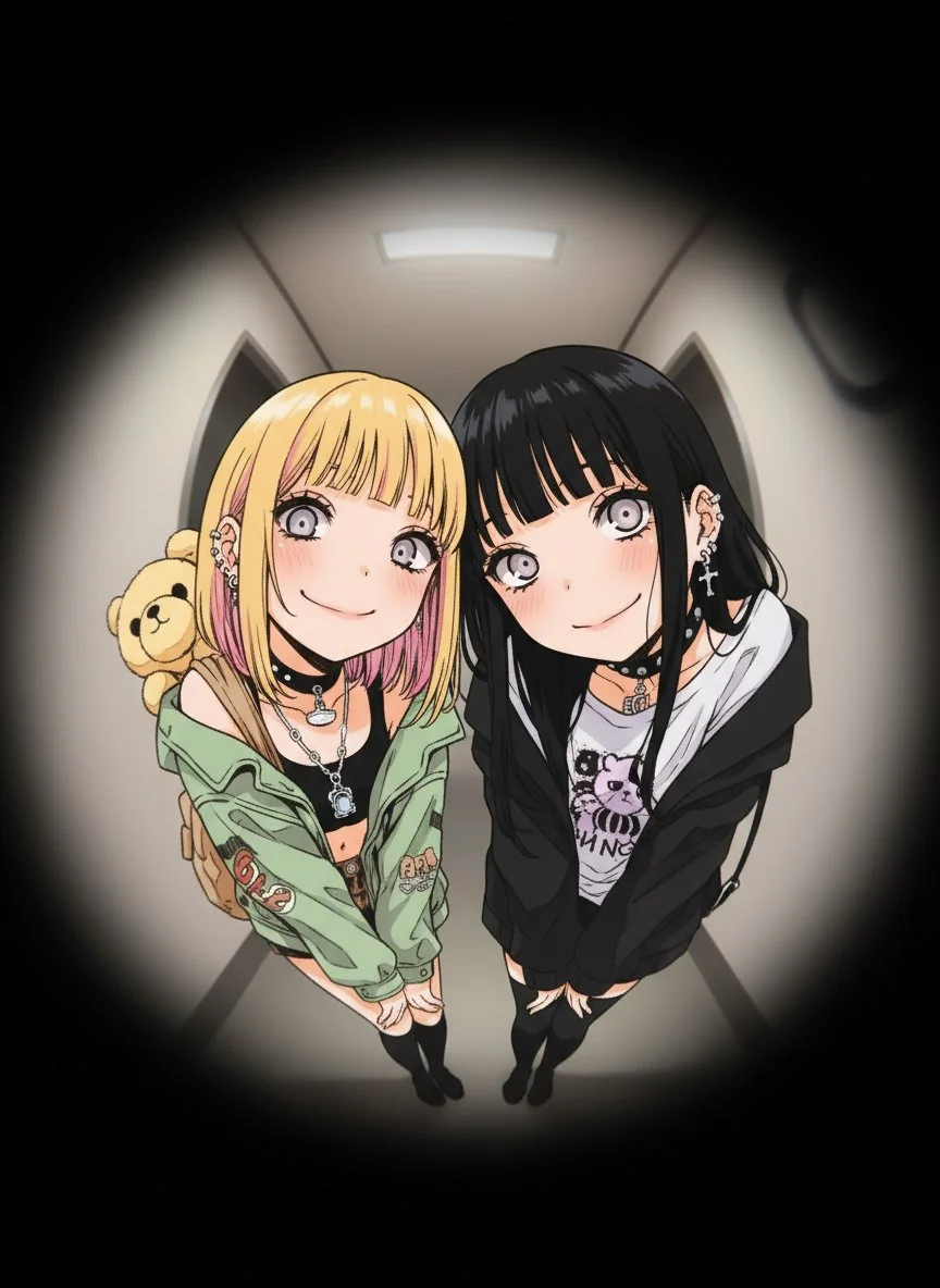 Anime Person Macro Image