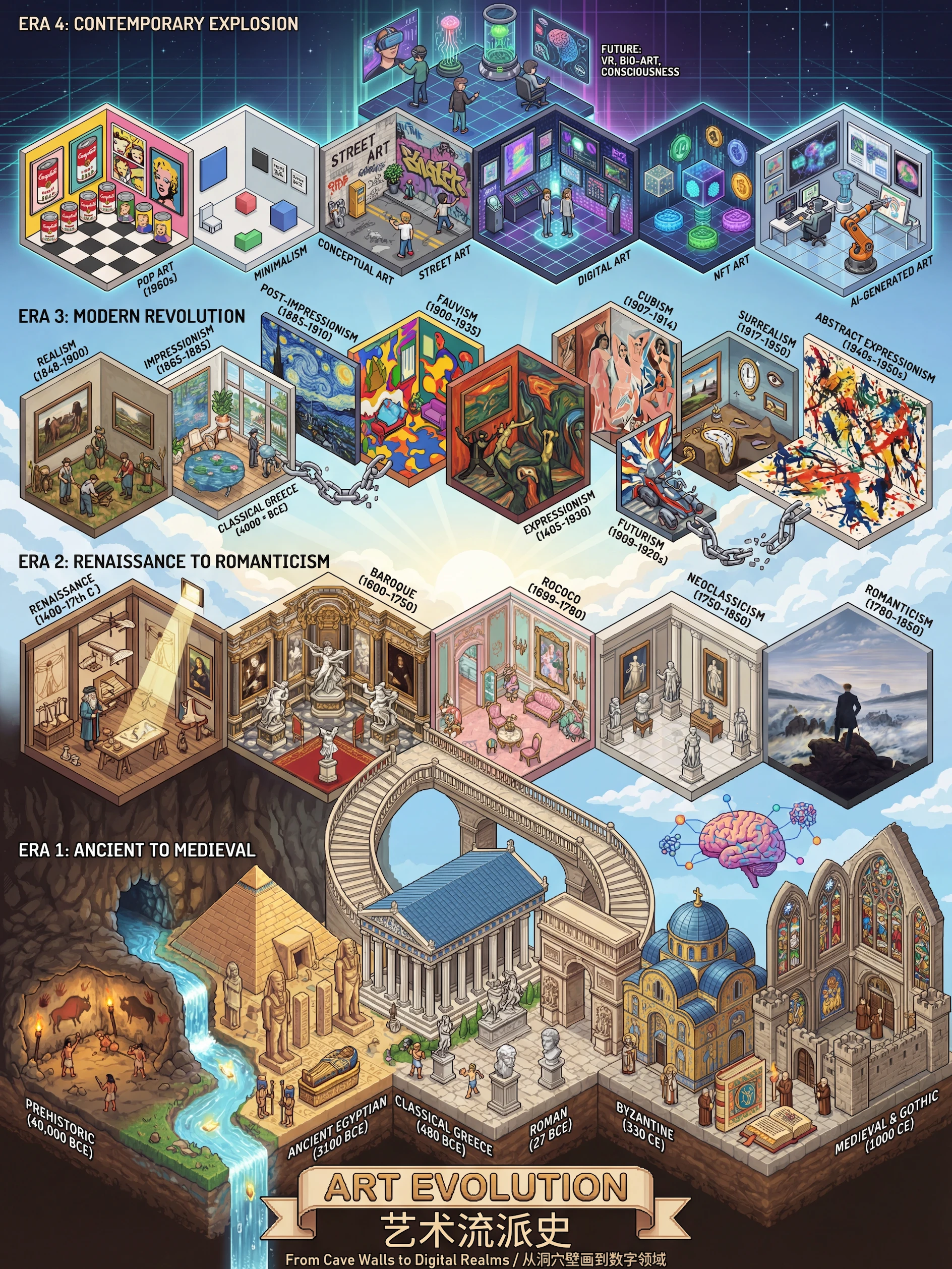 Landscape Person Black White